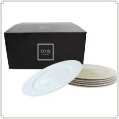 OTIX Ontbijtborden Bordenset 6 Persoons 20cm Dessertbord Ontbijtborden Wit Po... 17 OTIX Ontbijtborden Bordenset 6 Persoons 20cm Dessertbord Ontbijtborden Wit Po... -Luxe Servieswinkel 1874f222943c4af187fd9fefd1923ca1