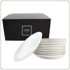 OTIX Dinerborden Bordenset 12 Persoons 27cm Porselein BIRCH -Luxe Servieswinkel 1acc75fee68b419e984a3ba24a898de9