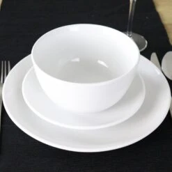 OTIX Dinerborden Bordenset 12 Persoons 27cm Porselein BIRCH -Luxe Servieswinkel 1ffd613055ff4bd5811c97be3f0d27cf