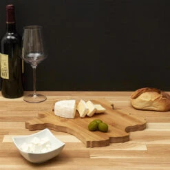 Merkloos Cook Concept Serveerplank France - 30 X 31 Cm - Hout - Plank -Luxe Servieswinkel 214eba414e4d4b47a58809276424719b