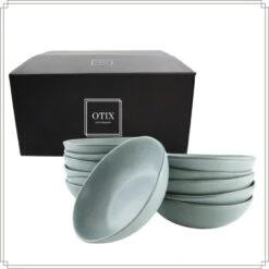 OTIX Soepkommen Zonder Oor Set Van 12 Schaaltjes 500 Ml Blauw -Luxe Servieswinkel 255b70722c264d5d8aba344f00e09b3d