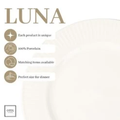 OTIX Serviesset 12 Delig Luna - Wit -Luxe Servieswinkel 28547223f71f4f7f882131ac2dfea714