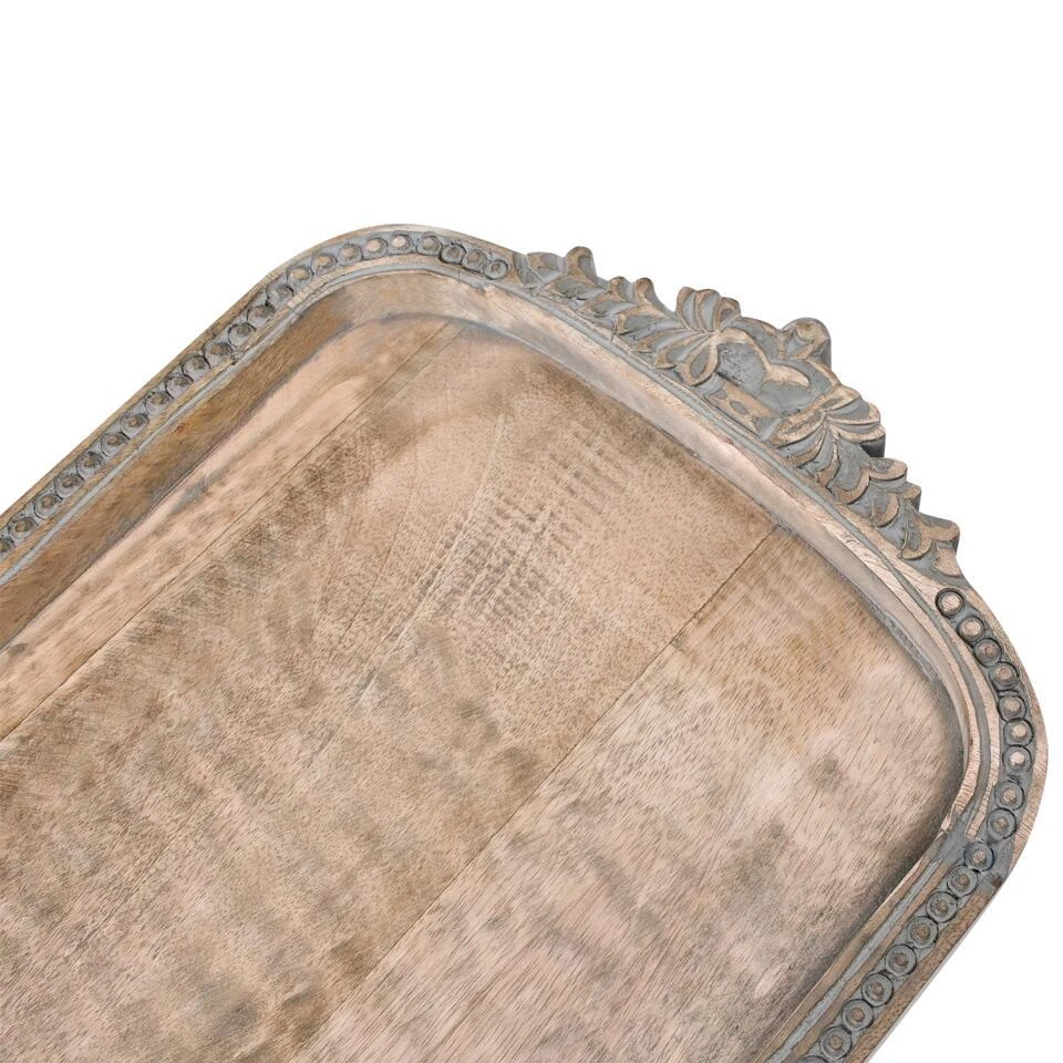 ASIUT - Dienblad - Lichtbruin - Mangohout 7 ASIUT - Dienblad - Lichtbruin - Mangohout - Afbeelding 7