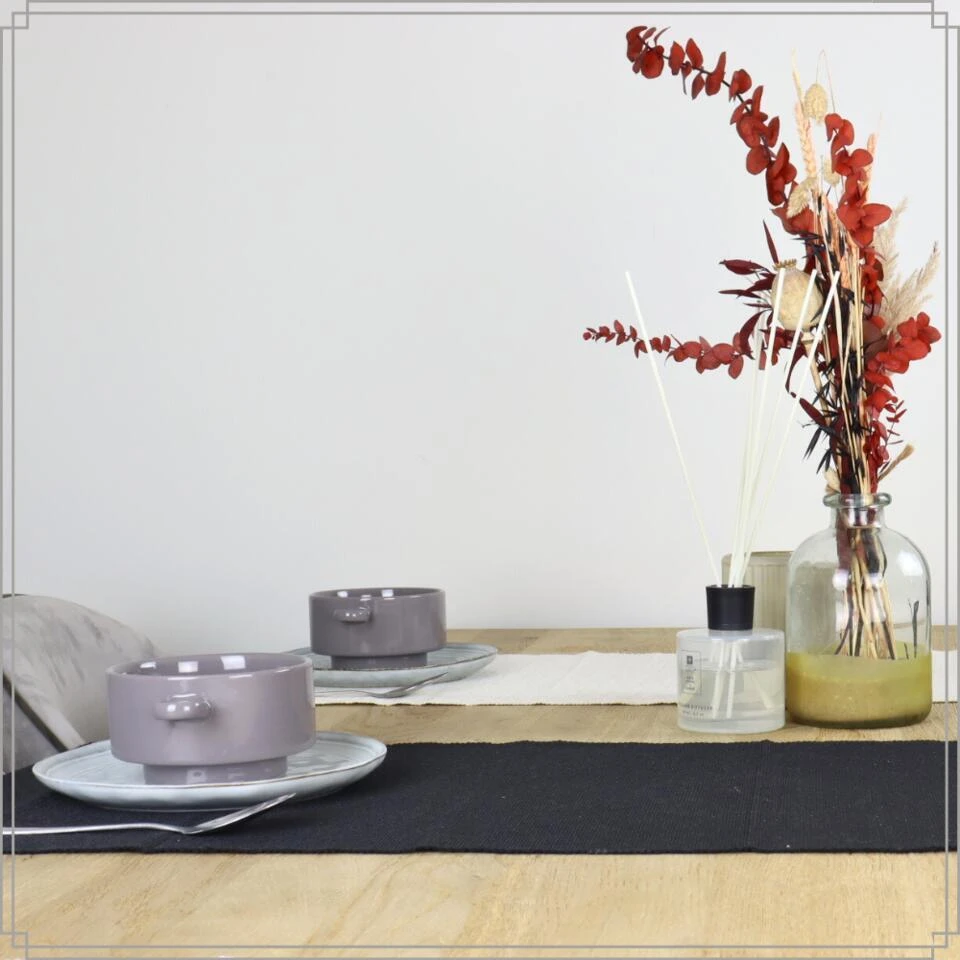 OTIX Soepkommen Met Oor 12 Stuks Grijs Soeptassen 510ml Aardewerk 4 OTIX Soepkommen Met Oor 12 Stuks Grijs Soeptassen 510ml Aardewerk - Afbeelding 4