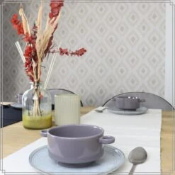 OTIX Soepkommen Met Oor 6 Stuks Grijs Soeptassen 510ml Aardewerk -Luxe Servieswinkel 2bcc440d27d64b88ad1acf8d451699b8