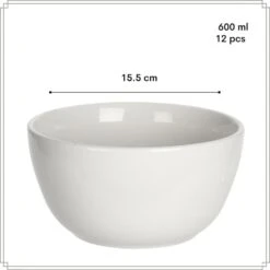 OTIX Soepkommen Zonder Oor Set Van 12 Schaaltjes Wit Porselein BIRCH -Luxe Servieswinkel 2f0d2d7fa0c64ca680179e46de2d5925