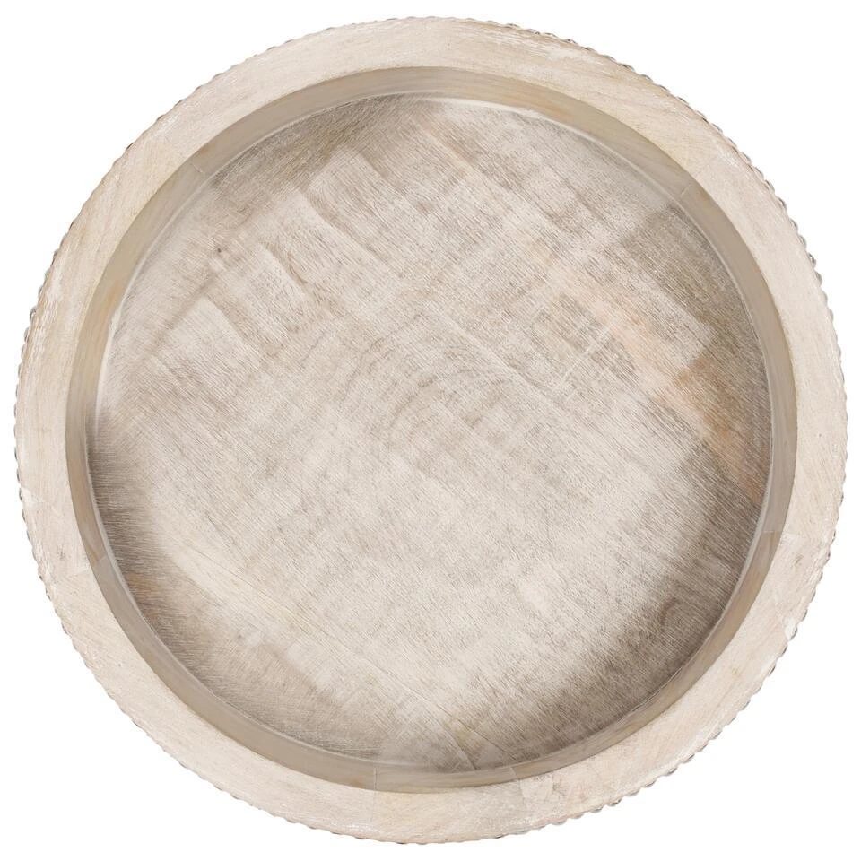 MANSOURA - Dienblad Set Van 2 - Lichtbruin - Mangohout 6 MANSOURA - Dienblad Set Van 2 - Lichtbruin - Mangohout - Afbeelding 6