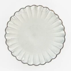 Mica Decorations Corfu Dinerbord - H2,5 X Ø26,5 Cm - Keramiek - Grijs -Luxe Servieswinkel 3118d5a571b44e67a5d03242e04cab0a