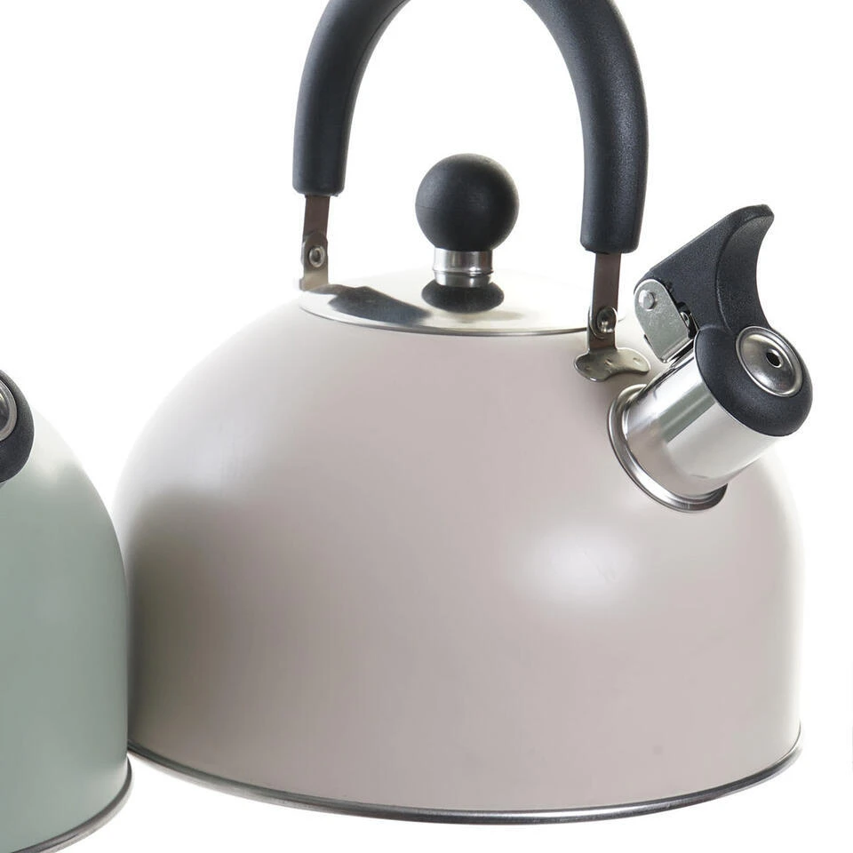 Merkloos Items Kitchen Theepot Matcha - Beige - Inox - 2500 Ml 2 Merkloos Items Kitchen Theepot Matcha - Beige - Inox - 2500 Ml - Afbeelding 2