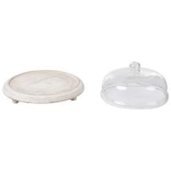 ZAGAZIG - Gebakstandaard - Lichtbruin - Mangohout -Luxe Servieswinkel 33bc2cc0023148ac828bf2613a5097da