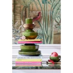 Mica Decorations Rhea Dinerbord - Ø27,5 Cm - Keramiek - Groen 15 Mica Decorations Rhea Dinerbord - Ø27,5 Cm - Keramiek - Groen -Luxe Servieswinkel 34e2502d265b43c097fca90ffe9cb83f 1