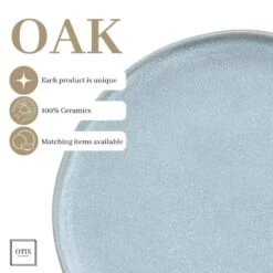 OTIX Dinerborden Bordenset 6 Persoons 27cm Aardewerk OAK -Luxe Servieswinkel 3a31cf8d2f4b4c8c9a0461cb0cb7d258