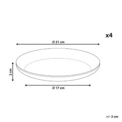 COSTMARY - Bijzetborden Set Van 4 - Grijs - Steengoed -Luxe Servieswinkel 3bafdd87802049a4802ca40c75240cd7