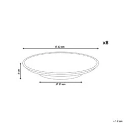 THYME - Bijzetborden Set Van 8 - Donkergroen - Steengoed 9 THYME - Bijzetborden Set Van 8 - Donkergroen - Steengoed -Luxe Servieswinkel 3cad9e2e0b7841ccbb39968e10284455