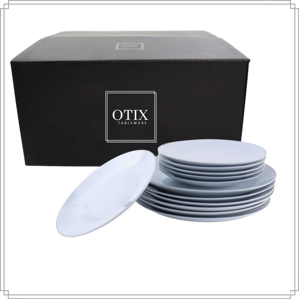 OTIX Serviesset 12 Delig Crocus - Wit Goud 7 OTIX Serviesset 12 Delig Crocus - Wit Goud - Afbeelding 7