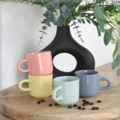 OTIX Espresso Kopjes Koffiekopjes Set Van 8 Koffietassen 120 Ml Aardewerk -Luxe Servieswinkel 40cf546023484400ae65ad5198eda0f3