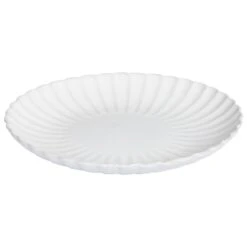 NETTLE - Dinerborden Set Van 8 - Wit - Steengoed 12 NETTLE - Dinerborden Set Van 8 - Wit - Steengoed -Luxe Servieswinkel 449180b0c4434db7b368d940c537d7f7