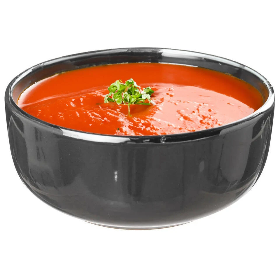 Secret De Gourmet Soepkommen/schalen - Santorini - Donkergrijs 2 Secret De Gourmet Soepkommen/schalen - Santorini - Donkergrijs - Afbeelding 2