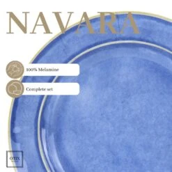 OTIX Serviessets 12 Delig Navara - Blauw 16 OTIX Serviessets 12 Delig Navara - Blauw -Luxe Servieswinkel 45699765d161423095b8e85f75218f0e
