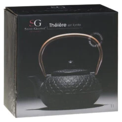 Merkloos Secret De Gourmet Theepot Essential - Gietijzer - Zwart - 1000 Ml 7 Merkloos Secret De Gourmet Theepot Essential - Gietijzer - Zwart - 1000 Ml -Luxe Servieswinkel 488b2f5ff6134b3e825f40daf494a362