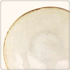 OTIX Saladeschaal Slakom Serveerschaal 24cm Beige Porselein LILY -Luxe Servieswinkel 4d99e5d2501f4e7c9b113adc769c5143