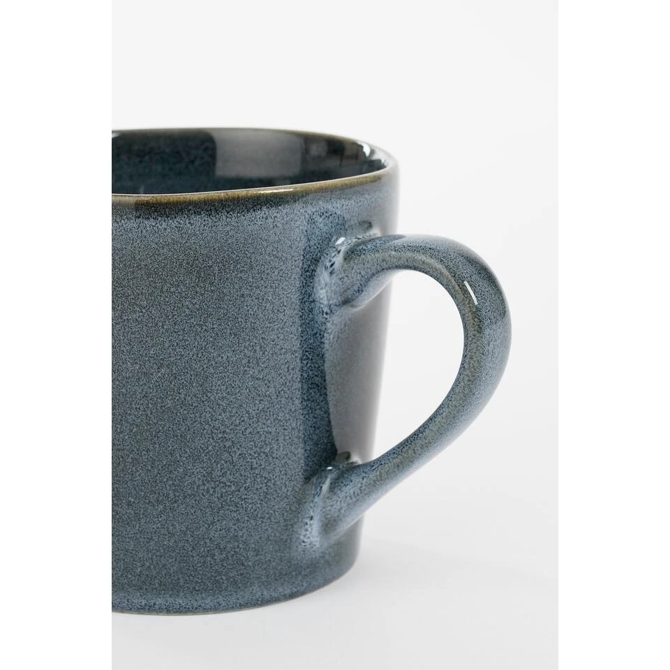 Mica Decorations Racco Serviesset 4 Persoons - Steengoed - Donkergrijs 3 Mica Decorations Racco Serviesset 4 Persoons - Steengoed - Donkergrijs - Afbeelding 3