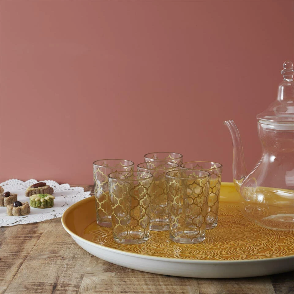 Home Deco Factory Theepot Marrakesh - Transparant - 800 Ml 9 Home Deco Factory Theepot Marrakesh - Transparant - 800 Ml - Afbeelding 9