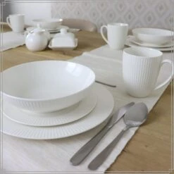 OTIX Serviesset 18-delig Bordenset 6-persoons Ontbijtborden Dinerbo... -Luxe Servieswinkel 543df84af6e540a4ad33e3fd5e4f2a4f