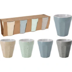 Excellent Houseware Thee/koffie Mokken - 4x - Porselein - 250 Ml -Luxe Servieswinkel 56b8d400cf524d47b1135b3b20ed082f