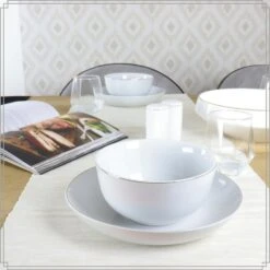 OTIX Soepkommen Set Van 6 Schaaltjes Porselein Wit Met Gouden Rand 13,5 X 6 Cm 6 OTIX Soepkommen Set Van 6 Schaaltjes Porselein Wit Met Gouden Rand 13,5 X 6 Cm -Luxe Servieswinkel 58c9cc509c9d4a0aaff95a64c791856f