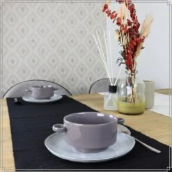 OTIX Soepkommen Met Oor 6 Stuks Grijs Soeptassen 510ml Aardewerk -Luxe Servieswinkel 58dfe3ed0ed343298b1bb28f7c02e162