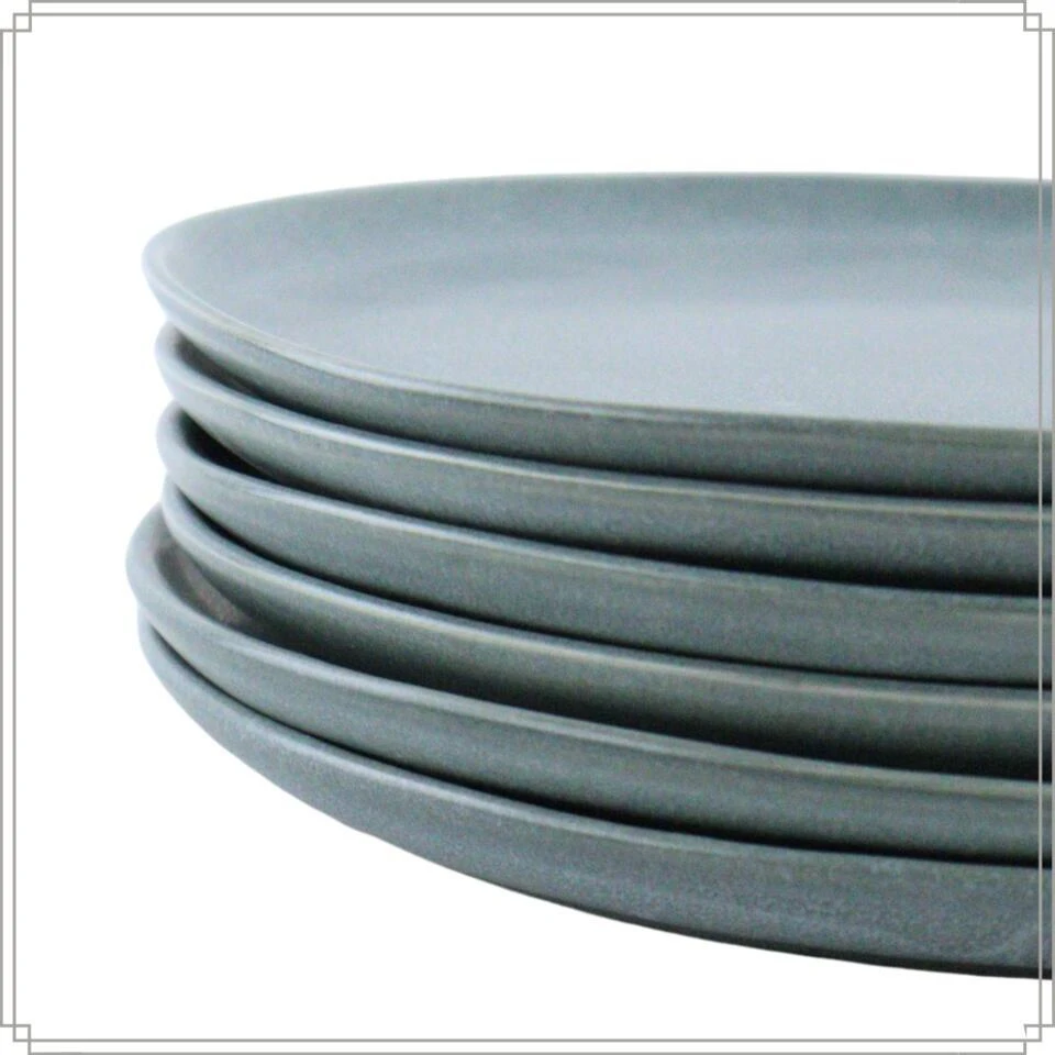 OTIX Ontbijtborden Bordenset 6 Persoons Dessertbord 21cm Aardewerk OAK 8 OTIX Ontbijtborden Bordenset 6 Persoons Dessertbord 21cm Aardewerk OAK - Afbeelding 8