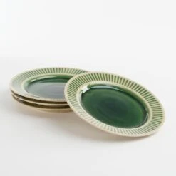 Mica Decorations Elice Ontbijtbord - Ø21,5 Cm - Keramiek - Groen -Luxe Servieswinkel 5d1f5b0d4fd5460697dce0124a0f6537