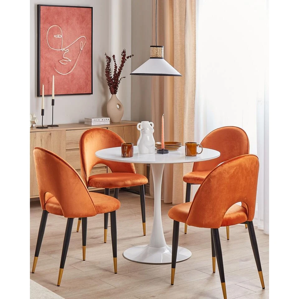 TURMERIC - Serviesset 16 Delig - Goudbruin - Steengoed 5 TURMERIC - Serviesset 16 Delig - Goudbruin - Steengoed - Afbeelding 5