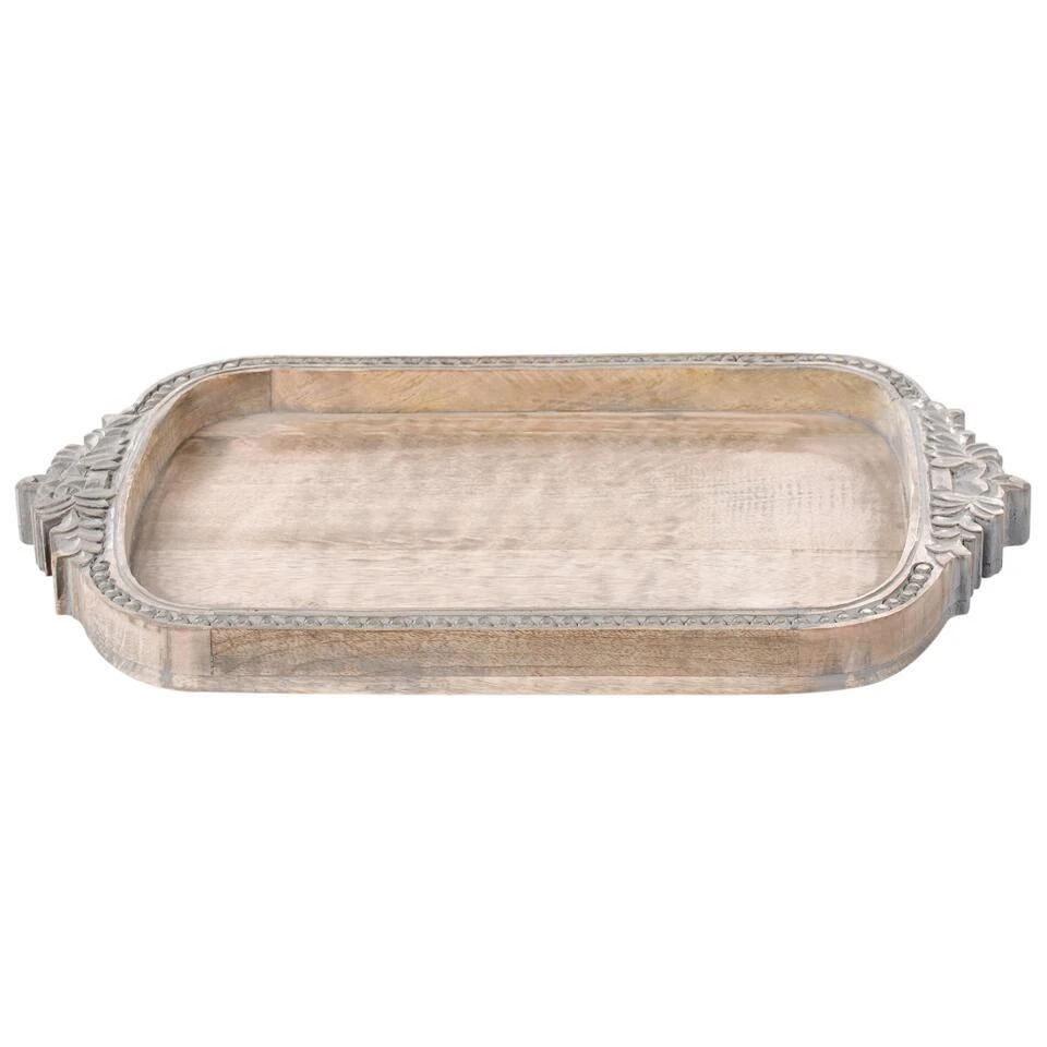 ASIUT - Dienblad - Lichtbruin - Mangohout 5 ASIUT - Dienblad - Lichtbruin - Mangohout - Afbeelding 5