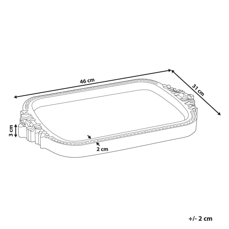 ASIUT - Dienblad - Lichtbruin - Mangohout 4 ASIUT - Dienblad - Lichtbruin - Mangohout - Afbeelding 4