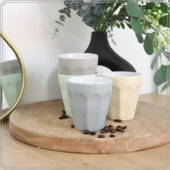 OTIX Koffie Kopjes 4 Stuks 250 Ml Zonder Oor Koffietassen Porselein 11 OTIX Koffie Kopjes 4 Stuks 250 Ml Zonder Oor Koffietassen Porselein -Luxe Servieswinkel 6a91a21486e74231acef659eb5495a13