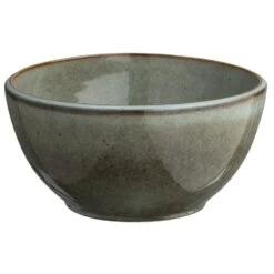 Saladeschaal Emma - Groen/bruin - Stoneware - Ø22,5 Cm