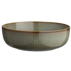 Saladeschaal Camille - Groen - Stoneware - Ø22,5 Cm