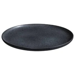Dinerbord Liz -zwart - Stoneware - Ø28 Cm