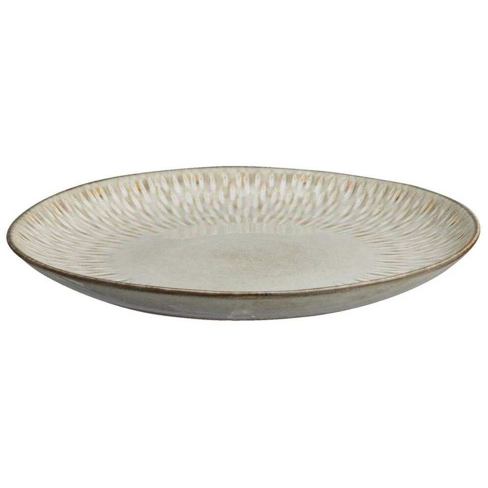 Dinerbord Bodhi - Beige Stoneware - Ø27,5 Cm 1 Dinerbord Bodhi - Beige Stoneware - Ø27,5 Cm