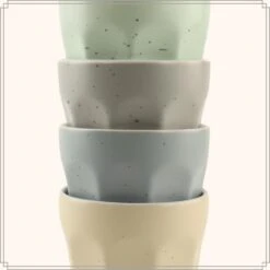 OTIX Koffie Kopjes 4 Stuks 250 Ml Zonder Oor Koffietassen Porselein 15 OTIX Koffie Kopjes 4 Stuks 250 Ml Zonder Oor Koffietassen Porselein -Luxe Servieswinkel 73db70f948de43e69bd4e76014de56aa