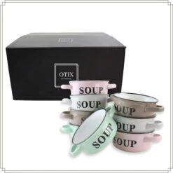 OTIX Soepkommen Met Oor Set Van 8 Schaaltjes 500ml Diverse Kleuren 17 OTIX Soepkommen Met Oor Set Van 8 Schaaltjes 500ml Diverse Kleuren -Luxe Servieswinkel 7426cadc197a402da1115b7ae08dbae4