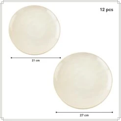 OTIX Serviesset 12 Delig Maple - Beige -Luxe Servieswinkel 766b054be2364fd295cd549ff6063796