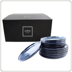 OTIX Serviesset 12 Delig Ebony - Blauw 15 OTIX Serviesset 12 Delig Ebony - Blauw -Luxe Servieswinkel 7674ad1b8a264be5a4888f0d7898ff3a