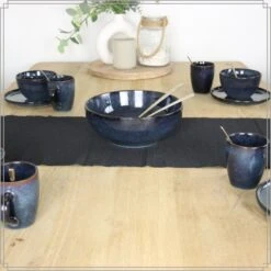 OTIX Ontbijtborden Bordenset 6 Persoons 21cm Dessertbord Ontbijtborden Blauw... -Luxe Servieswinkel 7bce8aac9a344979a3549f6b0131df79
