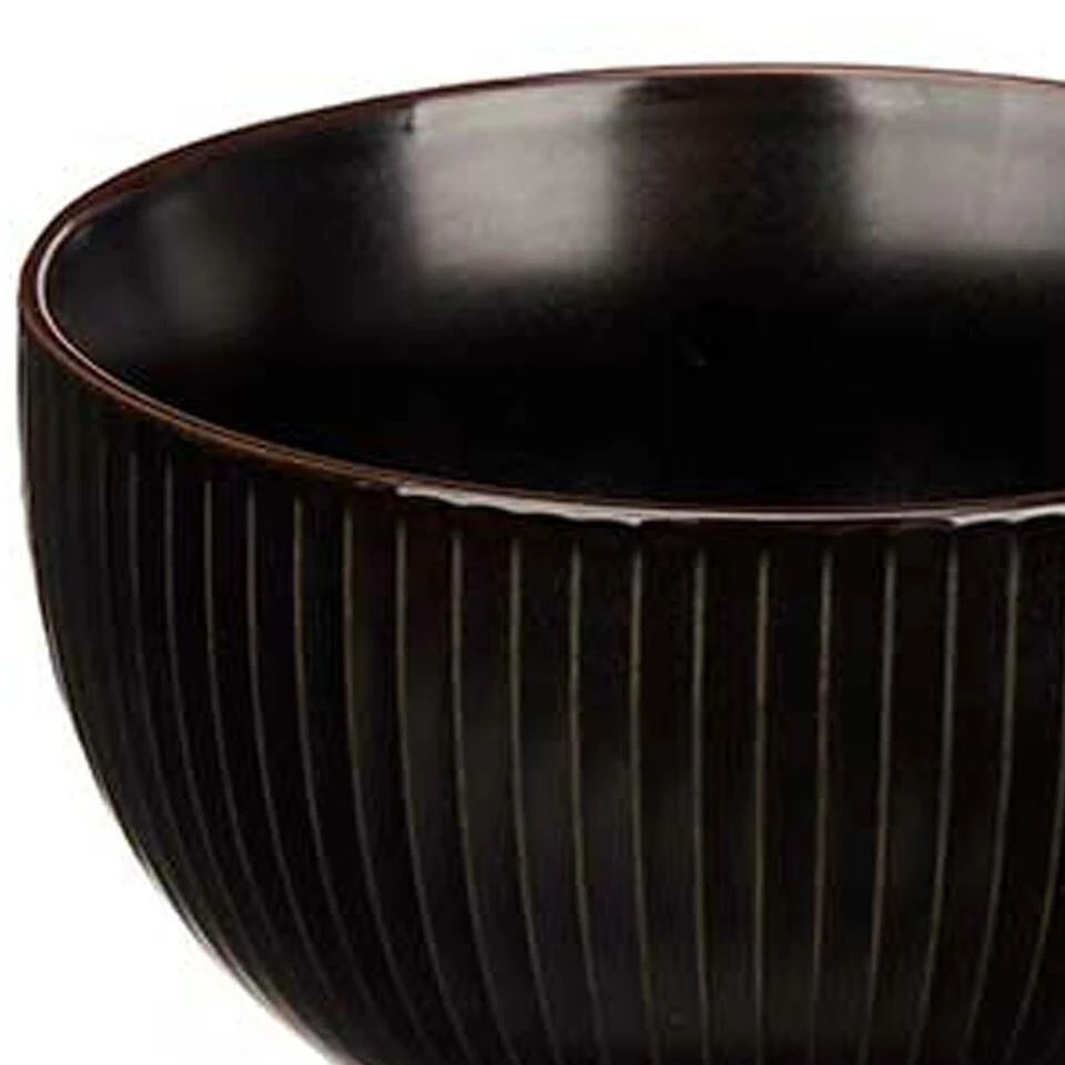 Merkloos Vivalto Schaaltjes/kommetjes - Porselein - Zwart - D14 Cm 2 Merkloos Vivalto Schaaltjes/kommetjes - Porselein - Zwart - D14 Cm - Afbeelding 2