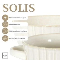 OTIX Soepkommen Set Van 12 Stuks Soeptassen Kommen Wit Keramiek SOLIS -Luxe Servieswinkel 7ce352dd5ab24f44bbe7faa2277e3dda