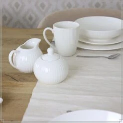 OTIX Melk En Suiker Set Melkkan Suikerpot Met Oor Wit Porselein LUNA 11 OTIX Melk En Suiker Set Melkkan Suikerpot Met Oor Wit Porselein LUNA -Luxe Servieswinkel 83be5555ba8442d99f7846628596df86