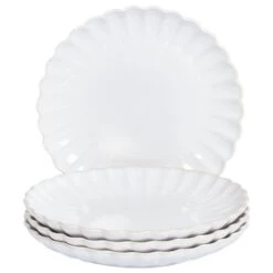 NETTLE - Bijzetborden Set Van 4 - Gebroken Wit - Steengoed -Luxe Servieswinkel 84f238cf4cc6464c813eb8cf2e59b8fc